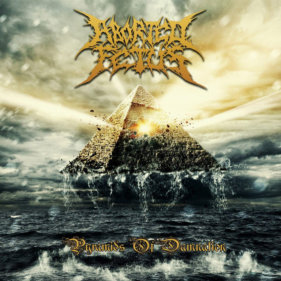 Aborted Fetus - Pyramids of Damnation CD cover art