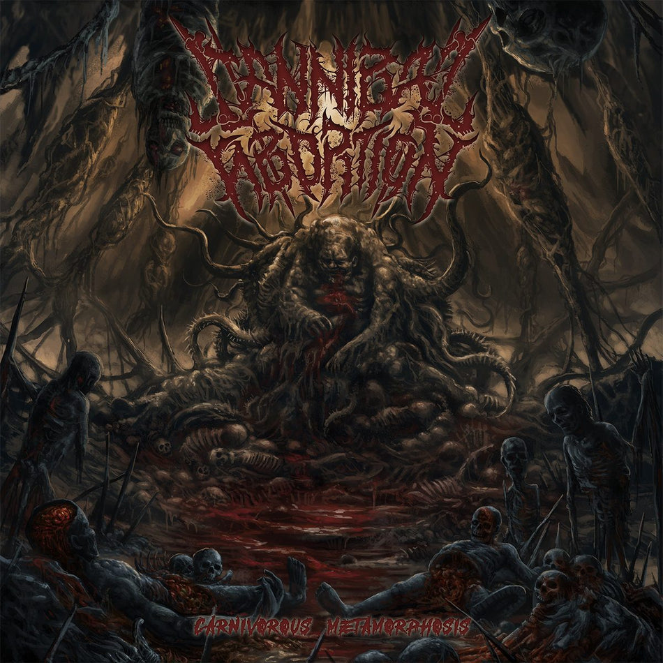Cannibal Abortion - Carnivorous Metamorphosis CD cover art