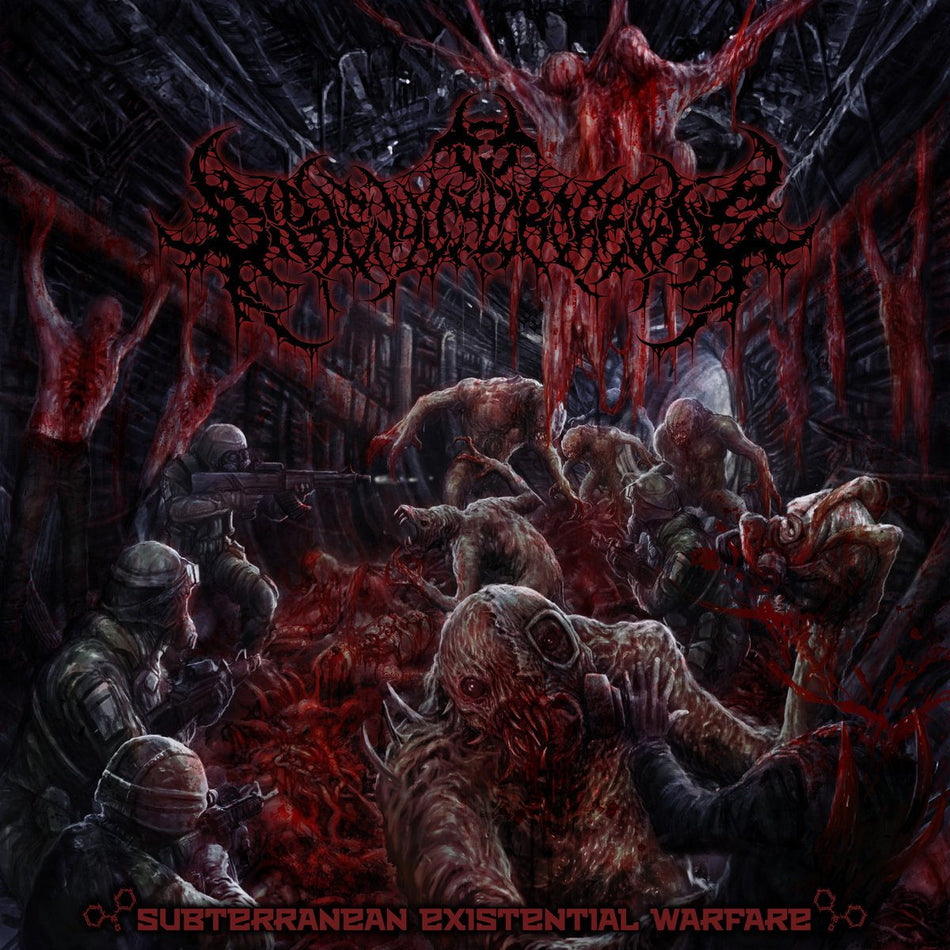 Diphenylchloroarsine - Subterranean Existential Warfare CD cover art