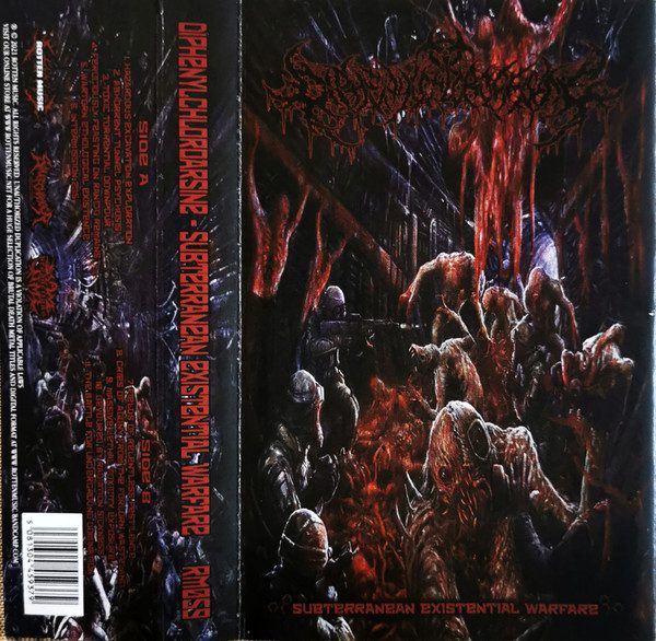 Diphenylchloroarsine - Subterranean Existential Warfare CD cover art