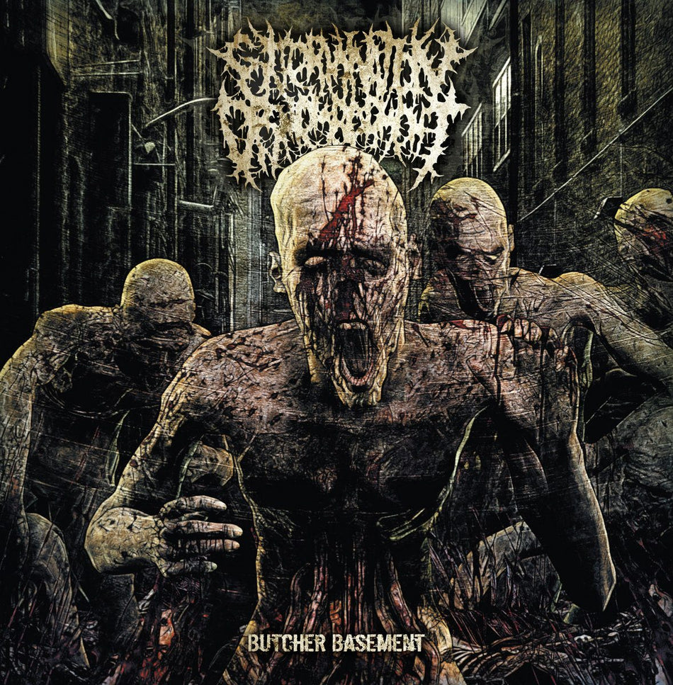 Extermination Dismemberment - Butcher Basement CD cover art