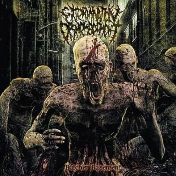 Extermination Dismemberment - Butcher Basement CD cover art
