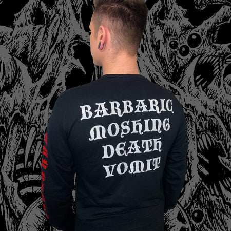 Internal Bleeding - Barbaric Moshing Death Vomit Longsleeve |  Rancid Offal Records