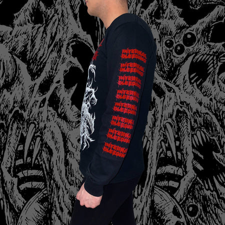 Internal Bleeding - Barbaric Moshing Death Vomit Longsleeve |  Rancid Offal Records