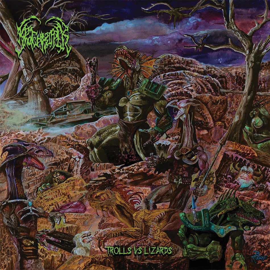 Krotchripper - Trolls Vs Lizards CD cover art