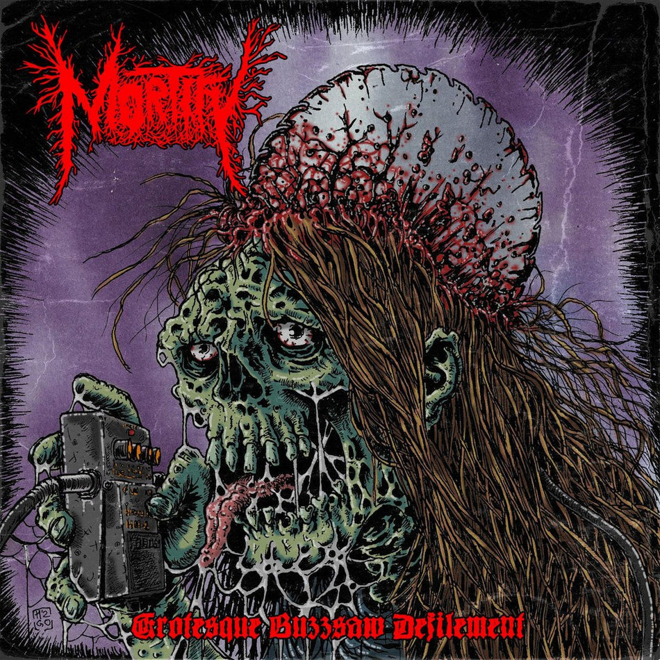 Mortify - Grotesque Buzzsaw Defilement Digipak CD cover art