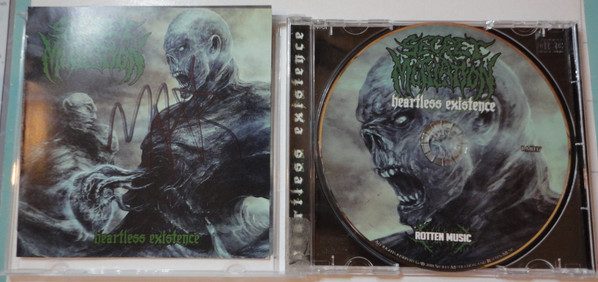 Secret Mutilation - Heartless Existence CD cover art