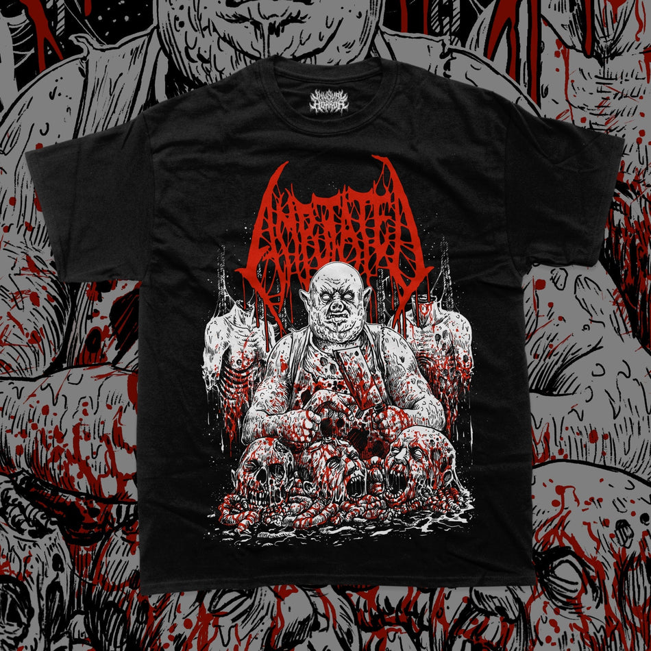 Amputated - Slam Pig T-Shirt |  Rancid Offal Records
