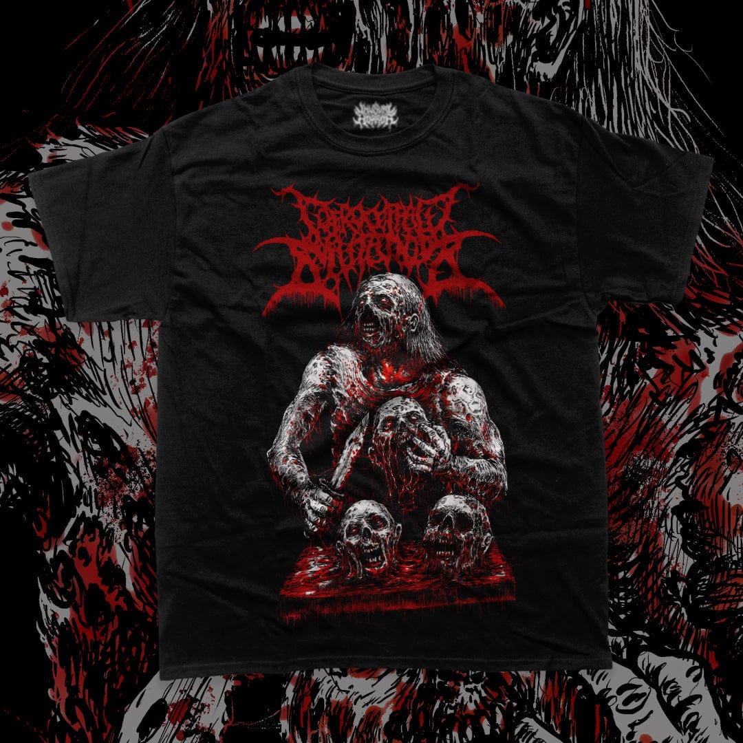 Coprocephalic Mutation - Head Hunter T-Shirt |  Rancid Offal Records