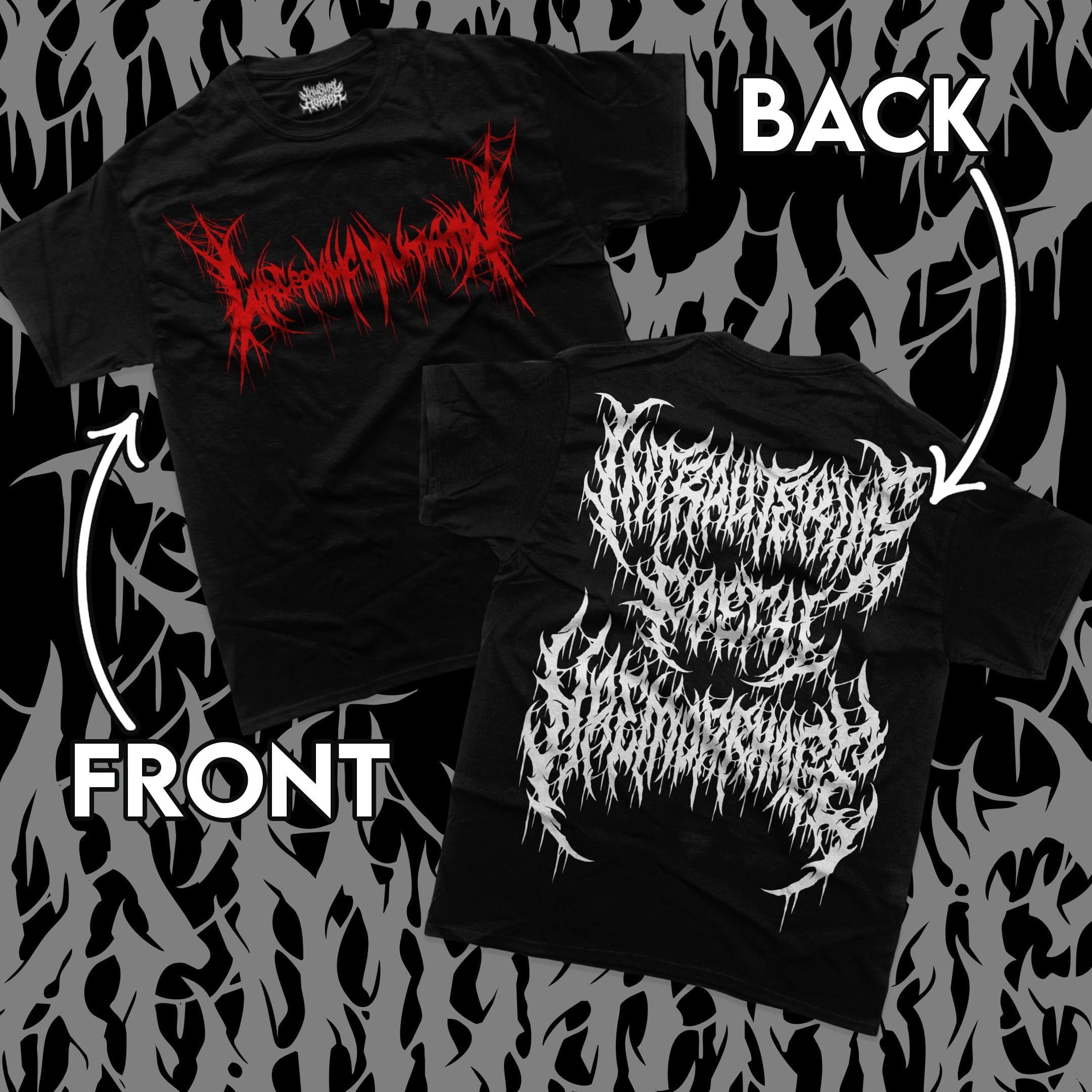 Coprocephalic Mutation - Promo 2022 T-Shirt |  Rancid Offal Records
