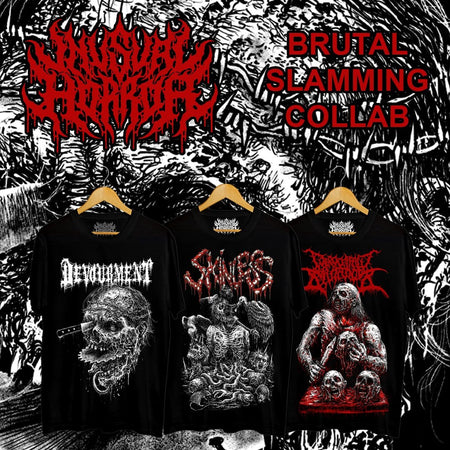 Devourment - Butchered Skull T-Shirt |  Rancid Offal Records
