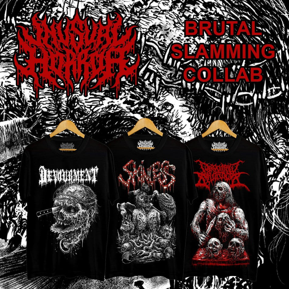 Devourment - Butchered Skull T-Shirt |  Rancid Offal Records