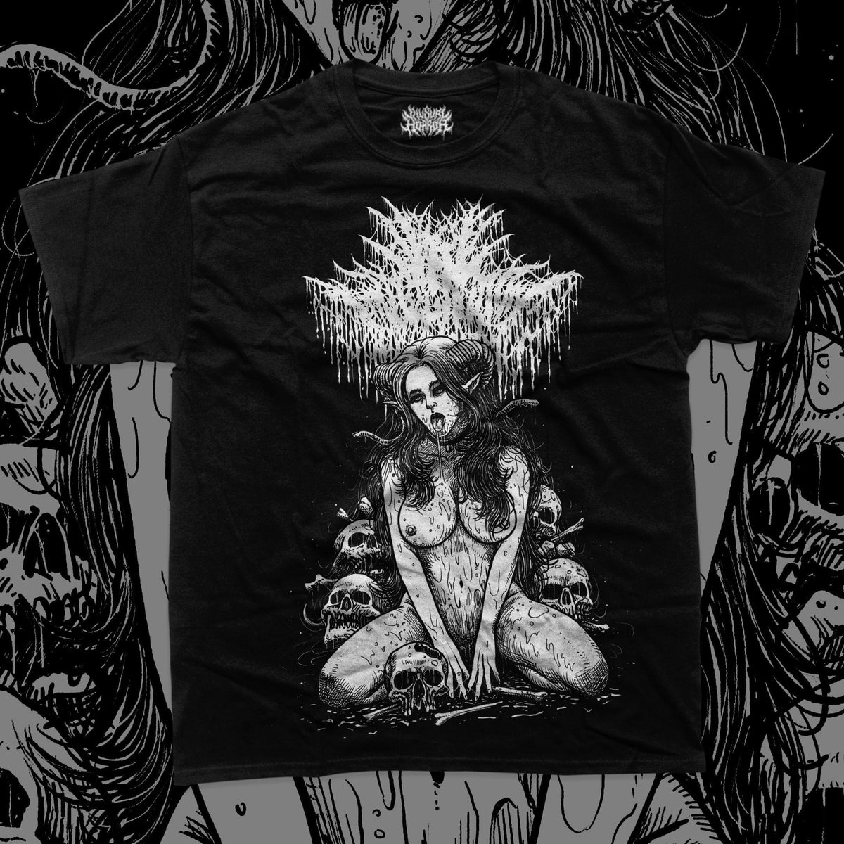 Vile Impregnation - Brutally Beautiful - T-Shirt |  Rancid Offal Records