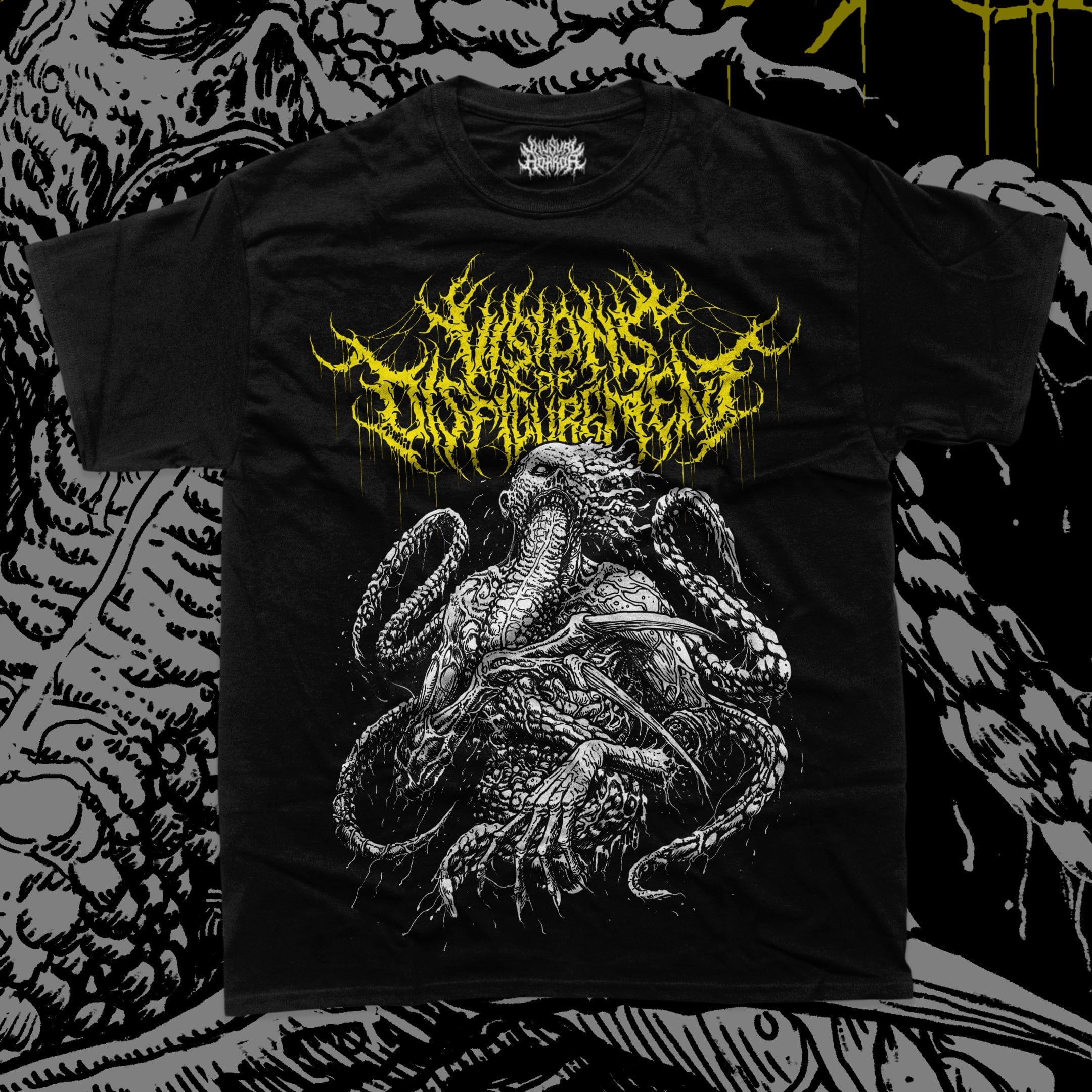 Visions of Disfigurement - Galactic Infection - T-Shirt |  Rancid Offal Records