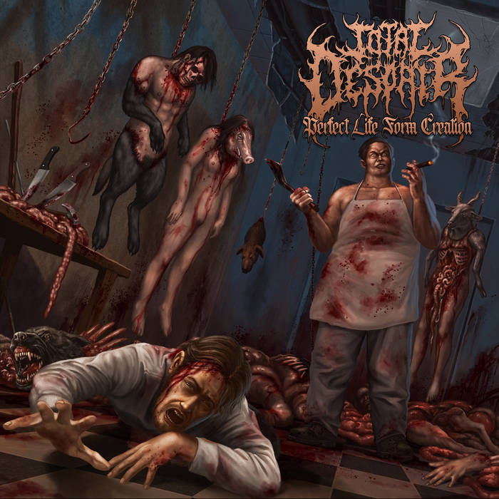 Total Despair - Perfect Life Form Creation CD cover art
